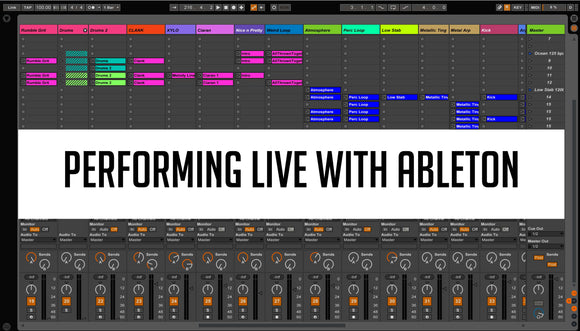 Performing live with Ableton