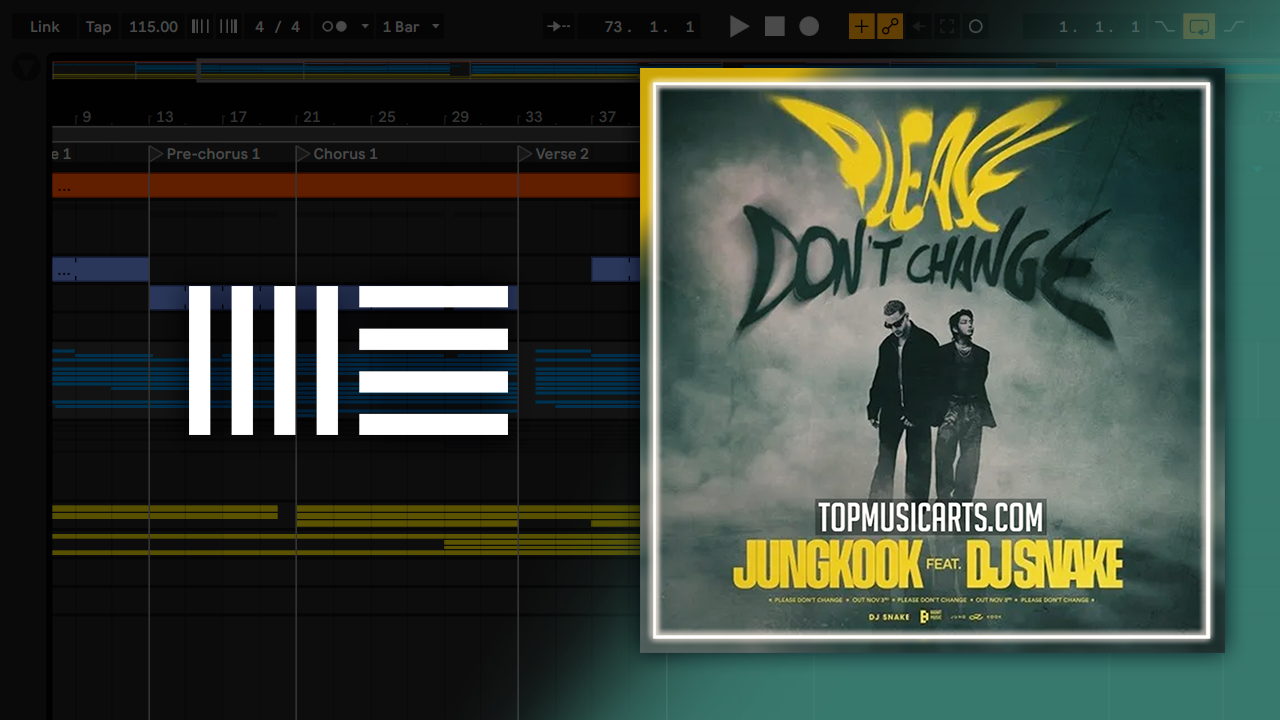 JUNGKOOK (정국) - 'Please Don't Change (feat. DJ Snake) Ableton