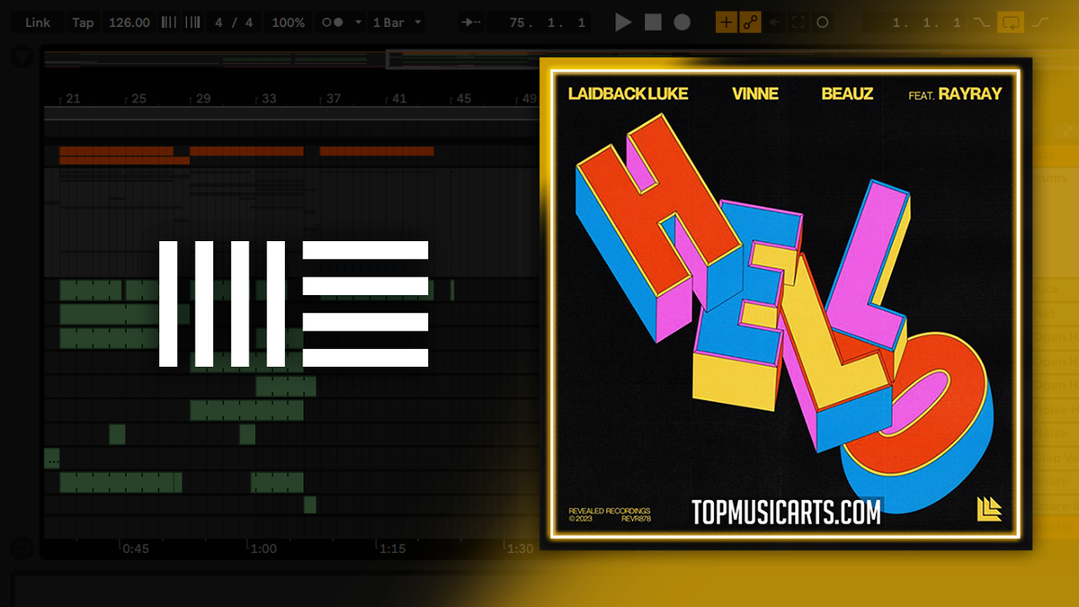 Laidback Luke, VINNE & BEAUZ feat. RayRay - Hello Ableton Remake (Tech ...