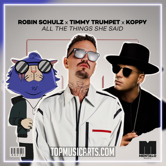 Robin Schulz x Timmy Trumpet x KOPPY - All The Things She Said Ableton Remake (Pop House)