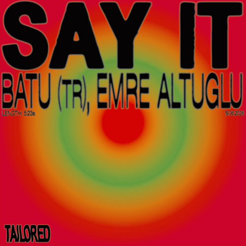 BATU (TR), Emre Altuglu - Say It Ableton Remake (Afro House)
