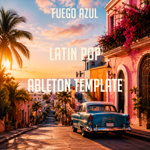 Fuego Azul – Latin Pop Template (Tainy, Rauw Alejandro Style)