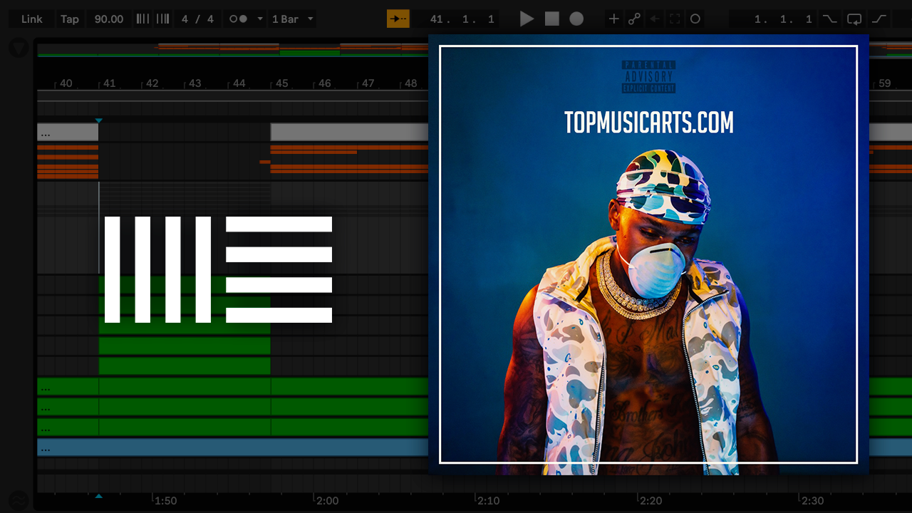 DaBaby ft Roddy Ricch Rockstar Ableton Remake (Hip-Hop Template