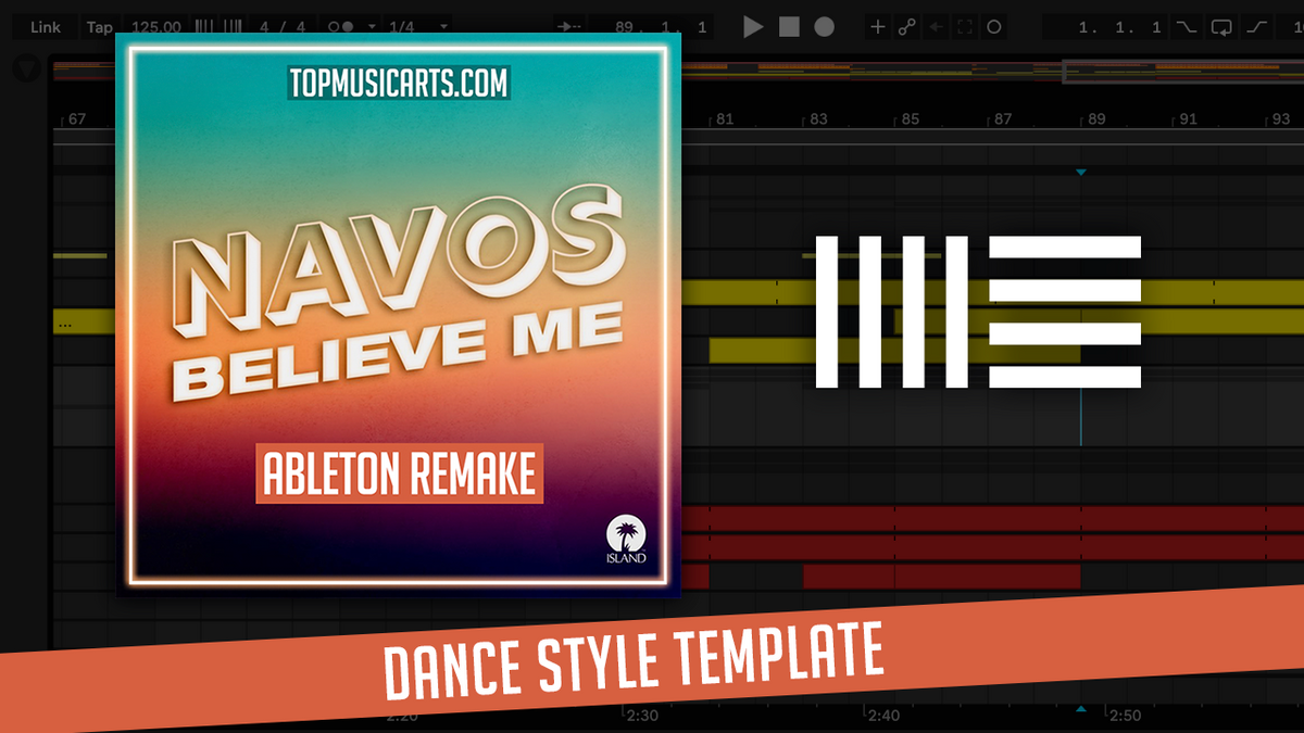 NAVOS - Believe me Ableton Template (Piano House) – Top Music Arts