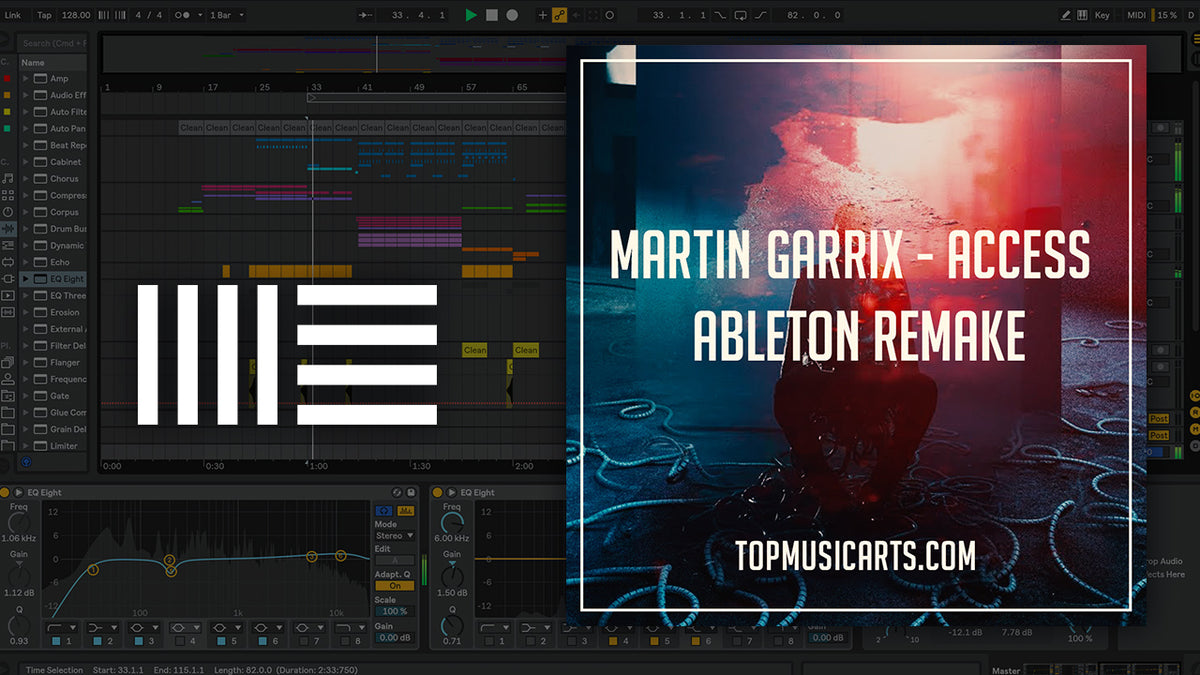 Martin Garrix - Access (Ableton Template) Project File by TopMusicArts ...