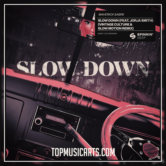 Vintage Culture & Slow Motion Remix ft Jorja Smith - Slow Down Ableton Remake (Tech House)